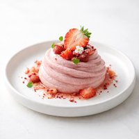 Strawberry Blender Mousse