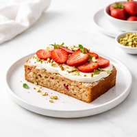 Strawberry Bread with Cream Cheese