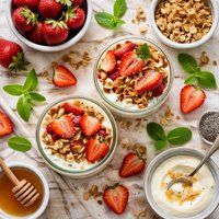 Strawberry Brunch Parfait