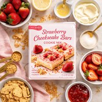 Strawberry Cheesecake Bars Cookie Mix