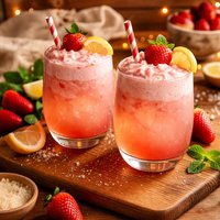Strawberry Cloud Cocktail