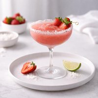 Strawberry Coconut Daiquiri