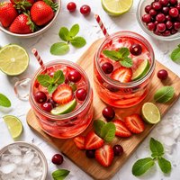 Strawberry Cran Cooler