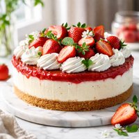 Strawberry Cream Cheese Cake