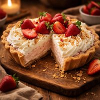 Strawberry Cream Pie