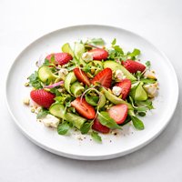 Strawberry Cucumber Salad