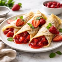 Strawberry Filling for Crepes