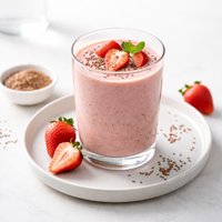 Strawberry Flax Smoothie