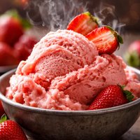 Strawberry Gelato Sherbet