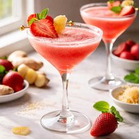 Strawberry Ginger Martini