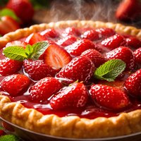 Strawberry Glaze Pie