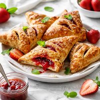 Strawberry Jam Turnovers