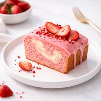 Strawberry Jello Pudding Bread