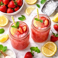 Strawberry Lemon Slush