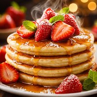 Strawberry Pancakes