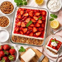Strawberry Pretzel Salad
