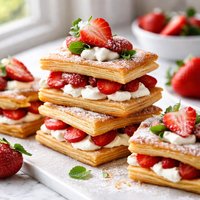 Strawberry Shortcake Puff Pastry