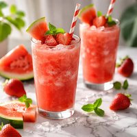 Strawberry Watermelon Slush