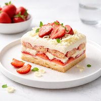 Strawberry White Chocolate Tiramisu