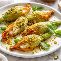 Stuffed Squash Blossoms