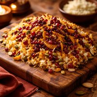 Stunning Javaher Polow Persian Jewelled Rice