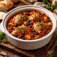 Succulent Chicken Cacciatore Crock Pot