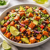 Sugar and Spice Chipotle Sweet Potato Salad
