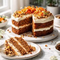 Sugar Free and Vegan Carrot Cake