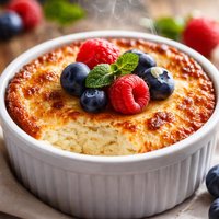 Sugar Free Baked Ricotta Custard South Beach Diet Friendly