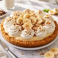 Sugar Free Banana Cream Pie
