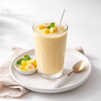 Sugar Free Banana Mango Smoothie