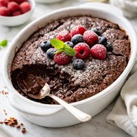 Sugar Free Brownie Pudding Cake