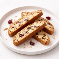 Sugar Free Cranberry Almond Biscotti