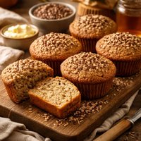 Sugar Free Flax Seed Meal Your Choice Muffins