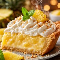 Sugar Free Pineapple Cream Pie