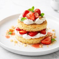 Sugar Free Strawberry Shortcake Dessert