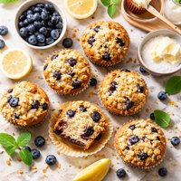 Sugar Hill Blueberry Muffins