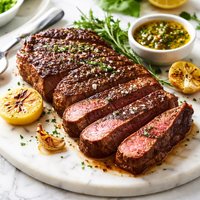 Sugar Rubbed New York Strip Steak