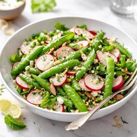 Sugar Snap Pea and Radish Salad