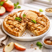 Sugarless Apple Pie
