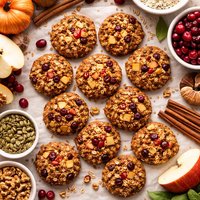 Sugarless Fall Harvest Cookies