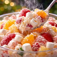 Summer Ambrosia Fruit Dessert