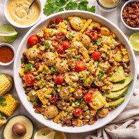 Summer Bbq Potato Salad with Chipotle Dressing