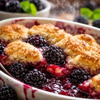 Summer Blackberry Cobbler