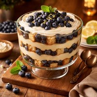 Summer Blueberry Trifle