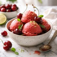 Summer Cherry Sorbet