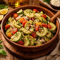 Summer Cucuzza Salad