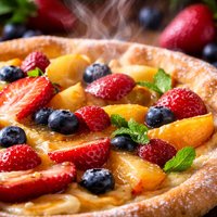 Summer Dessert Pizza