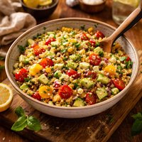 Summer Farro Emmer Salad