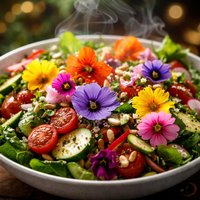 Summer Flower Salad